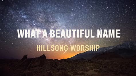 what wonderful name it is hillsong lyrics